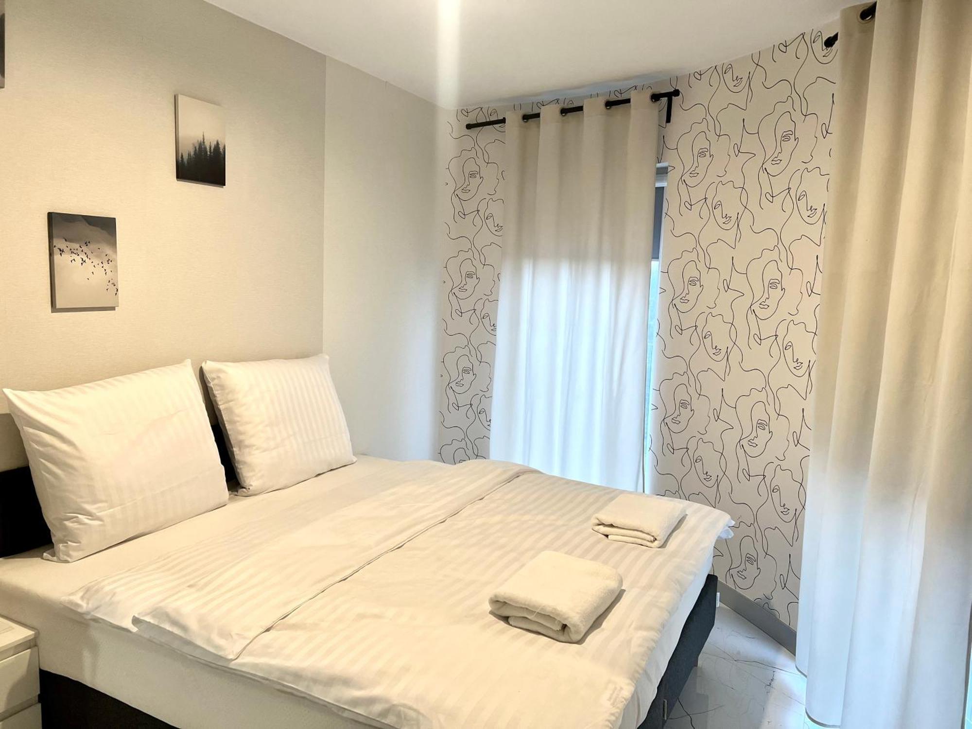 Zielone Apartamenty Katowice خوجوف الغرفة الصورة