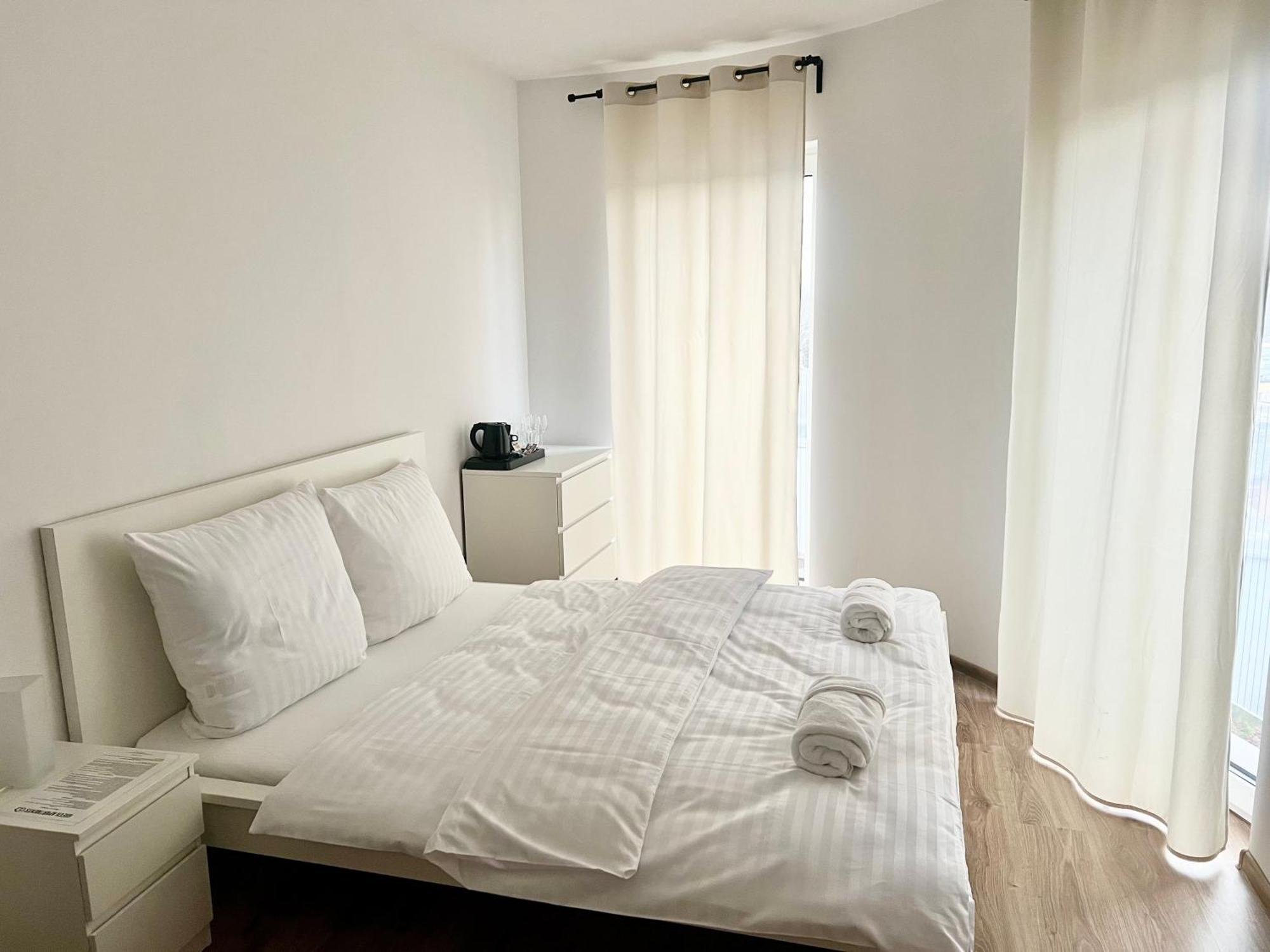 Zielone Apartamenty Katowice خوجوف الغرفة الصورة
