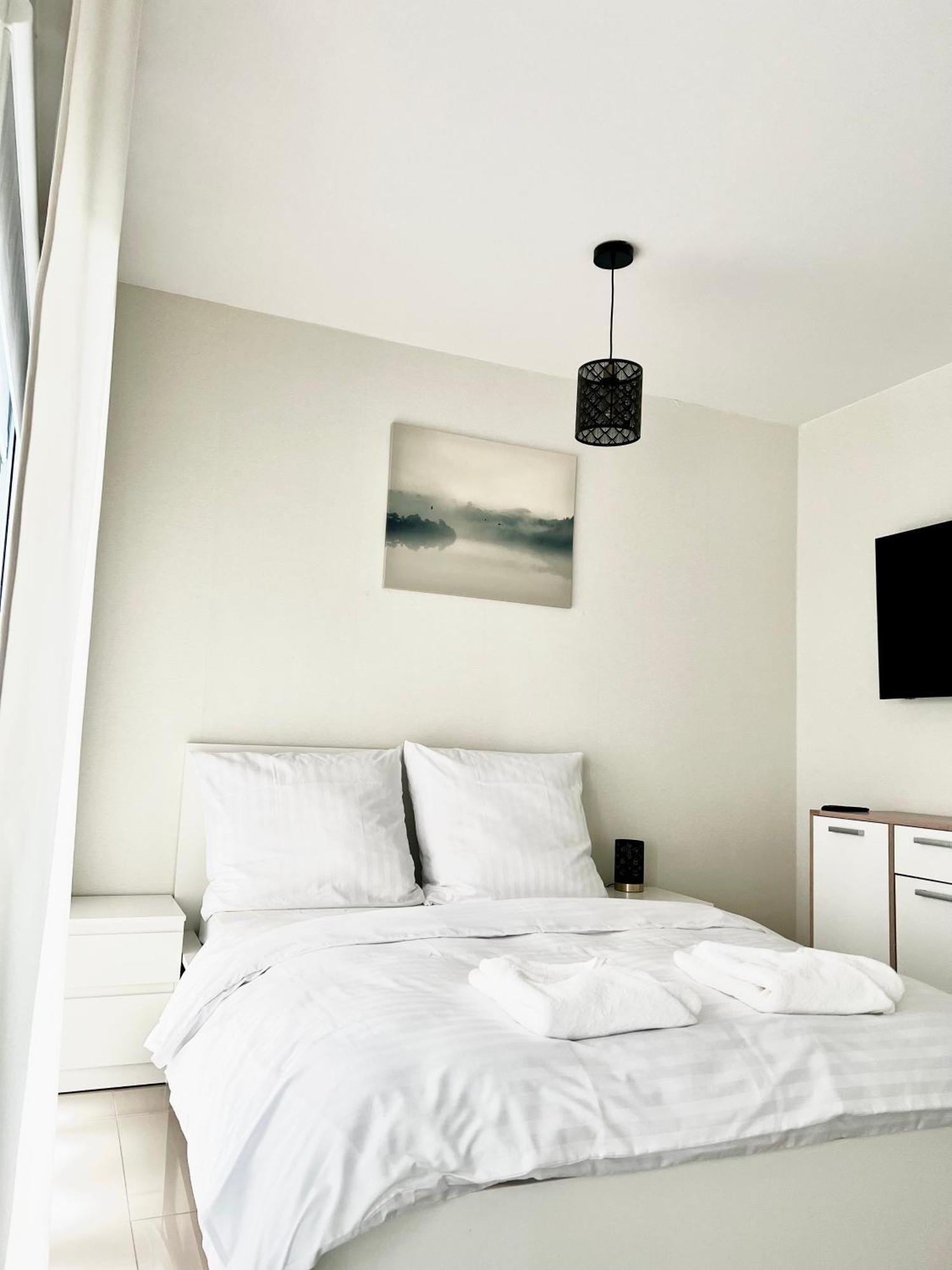 Zielone Apartamenty Katowice خوجوف الغرفة الصورة