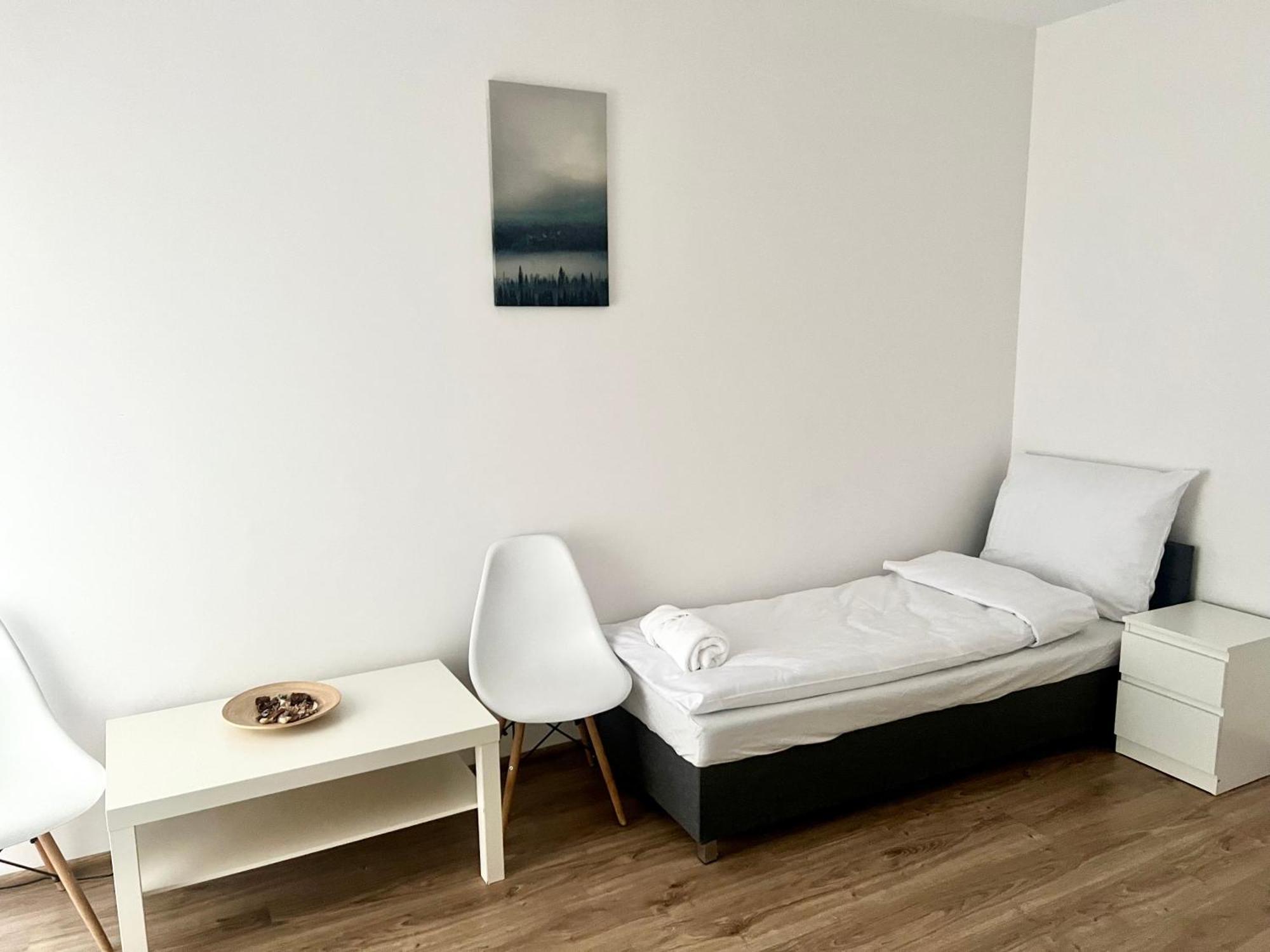 Zielone Apartamenty Katowice خوجوف الغرفة الصورة